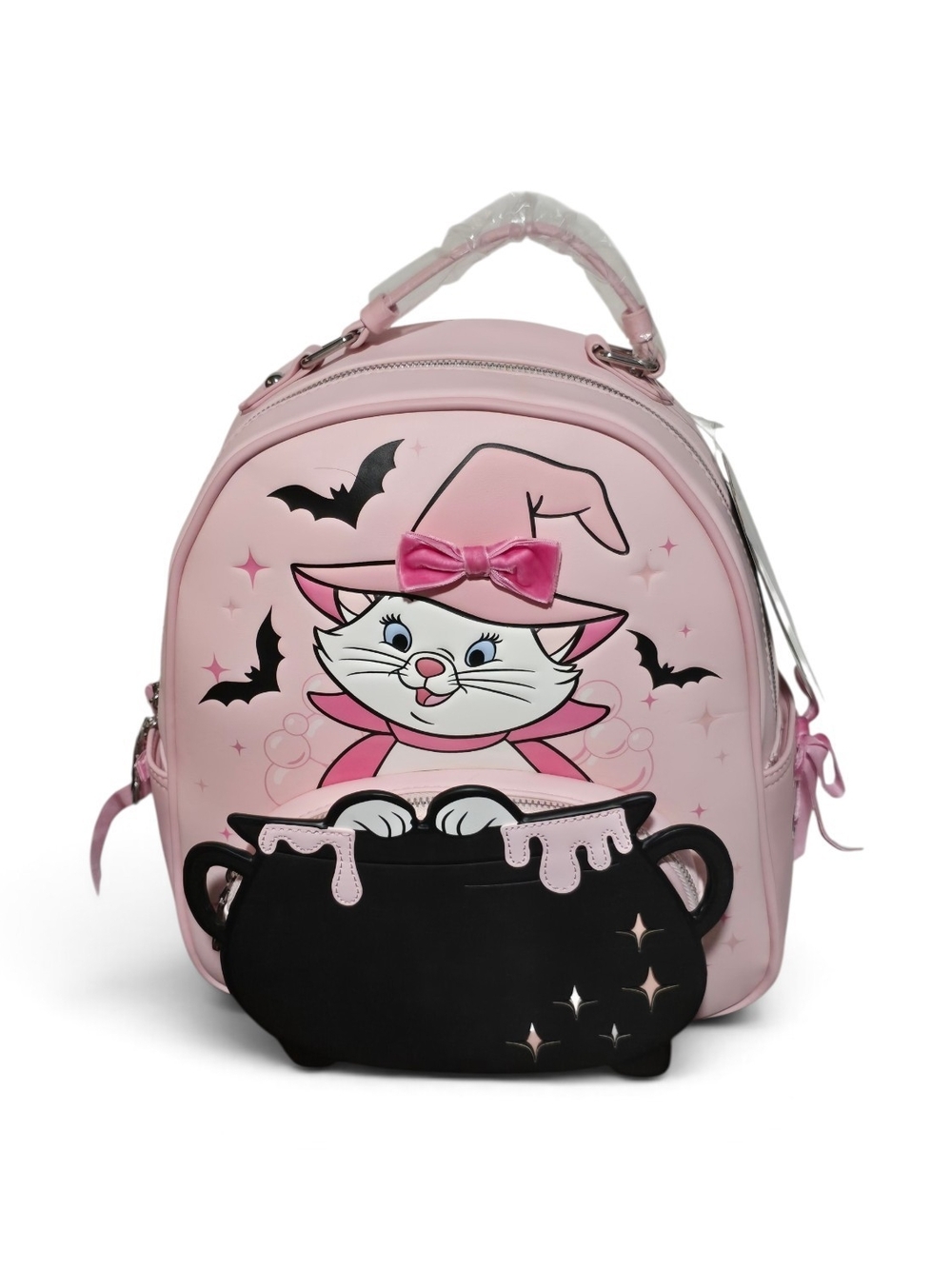 Disney Aristocats Marie Witch Light-Up Pink Mini Backpack BoxLunch NWT